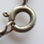 Vintage 925 Sterling Silver Pendant Necklace length 18" - 5,2g Image 8