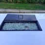 Rattan fire pit garden table Image 3