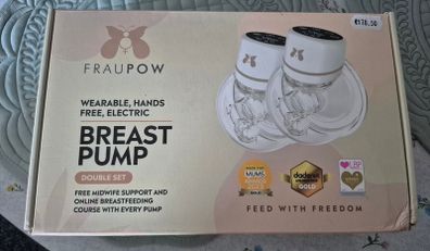 Fraupow Wearable Double Breast Pump Like New Collection Only