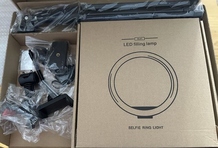 SL01 LED Selfie Ring Light with Stand