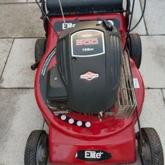 Elite self drive lawnmower with Briggs and Stratton engine 500  series 158 cc in excellent working condition which starts first pull.