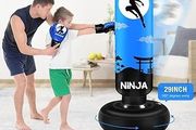Punching Bag for Kids, Kids Boxing Set with Boxing Gloves 66" Large Inflatable Punching Bag,Gifts for Boys &amp; Girls Age 3-12 for Practicing Karate, Taekwondo