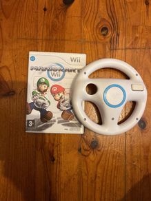 Mariokart mario kart WII + wheel