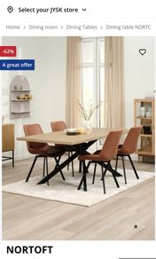 JYSK New 2m Dining table
