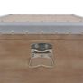 Storage Box Solid Fir Wood 91x52x40 cm Brown Image 9