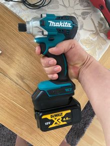 Replacement USB Battery Adapter For 18v DEWALT\MILWAUKEE  Convert To Makita 18V