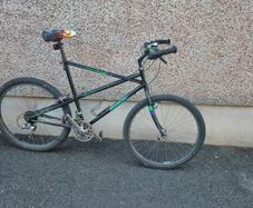 Bianchi ragno retro mountain bike