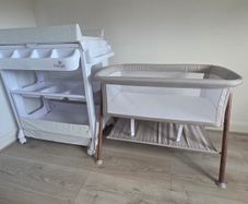 Baby changing unit & baby crib bundle