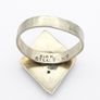 Vintage Siam Thai Dancer Sterling Silver Ring Image 3