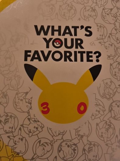 Pokemon anniversary celebration BINDER collection