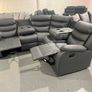 Roma Sorrento Corner Leather Recliner Image 3