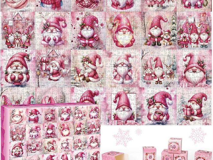 New Jigsaw Puzzle Advent Calendar 24 Days