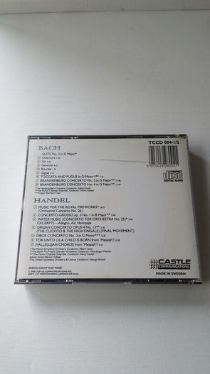 Bach Handel double cd