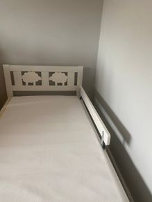 IKEA KRITTER Children's Wooden Bed Frame and Mattress