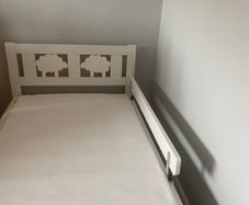 IKEA KRITTER Children's Wooden Bed Frame and Mattress