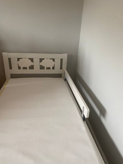 IKEA KRITTER Children's Wooden Bed Frame and Mattress