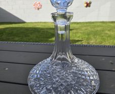 Vintage Waterford Crystal Ships Decanter