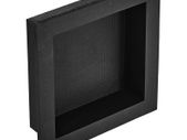 Shower Niche Ready for Tile 40.64 x 40.64 cm, Single Shelf Organizer, Square Corners Wall-inserted Niche Recessed, Sealed Protection Modern Soap Storage Niche for Shower
