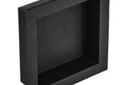 Shower Niche Ready for Tile 40.64 x 40.64 cm, Single Shelf Organizer, Square Corners Wall-inserted Niche Recessed, Sealed Protection Modern Soap Storage Niche for Shower