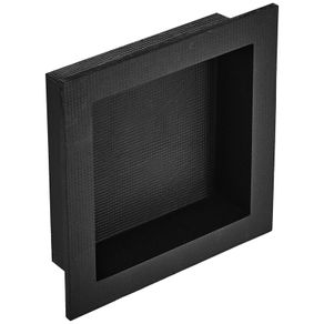 Shower Niche Ready for Tile 40.64 x 40.64 cm, Single Shelf Organizer, Square Corners Wall-inserted Niche Recessed, Sealed Protection Modern Soap Storage Niche for Shower