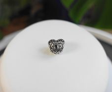 Genuine Pandora Birthstone Clear Stone April Moonstone