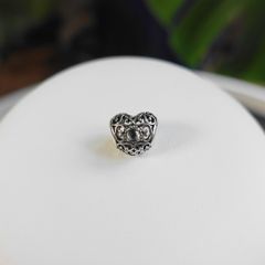 Genuine Pandora Birthstone Clear Stone April Moonstone