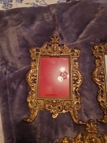 vintage brass frames