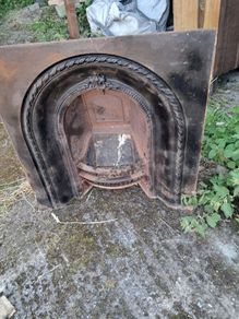 cast iron fireplace