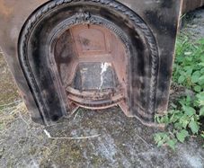 cast iron fireplace
