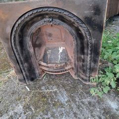 cast iron fireplace