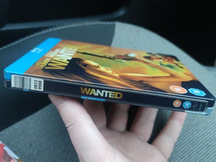 Wanted Steel Book Blu Ray