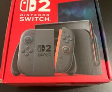 Nintendo switch 2 with case and screen protectors