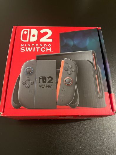 Nintendo switch 2 with case and screen protectors
