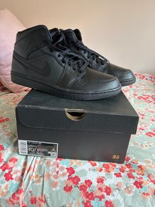 Air Jordan High Tops Black Mens
