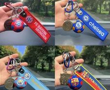 Top European Football Team Keyrings