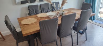 8 Dining chairs