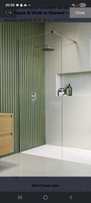 Shower screen