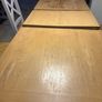 Extendable Light Oak & Grey Table Image 4