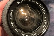 Asahi Pentax Super Takumar 24mm F3.5 with Extras
