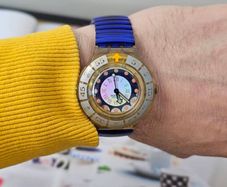 Vintage Swiss Watch Swatch Scuba from 1990s