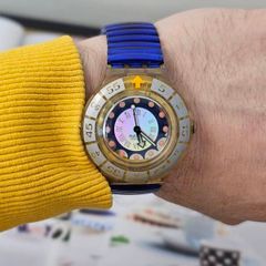 Vintage Swiss Watch Swatch Scuba from 1990s