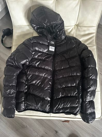 Puffa hoodie jacket coat size 11-12  bnwt
