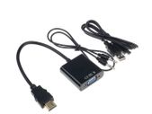 Hdmi  To Vga Adapter Converter 1080p With Audio