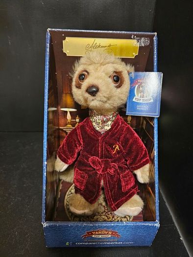 RARE  1st Edition Aleksandr Meerkat Toy BNIB