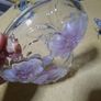 heavy glass heart dish Image 3