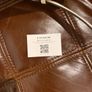 Cream leather Coach bag Image 7