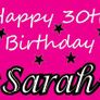 30th Birthday party Banner personalised with photos Image 5