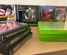 x10 PS1 games, including GTA: London, Blaze & Blade, and Guardian's Crusade