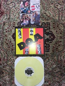 D.O.A: Hardcore 81 LP Yellow vinyl