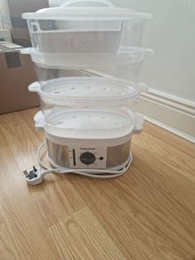 Morphy Richards Three Tier Steamer 9L